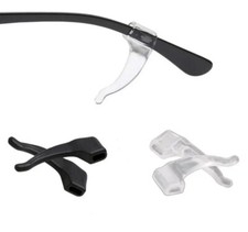 2 Paar Halterung Brillenbügel  Brille Haken  Antirutsch 