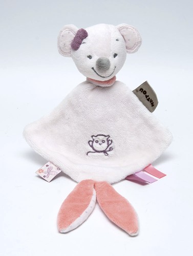 Nattou maus valentine - maus, rosa