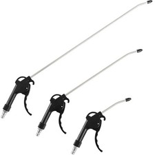 DRUCKLUFT AUSBLASPISTOLEN SATZ 3 TEILE EXTRA LANG REINIGUNG BLASPISTOLE PISTOLE