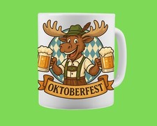 Kaffeetasse Elche auf dem