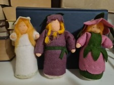 Waldorf Filz Puppen Blumenkinder Jahreszeiten-Tisch