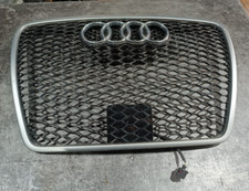 Orig. Audi RS6 4F C6 Frontgrill Kühlergrill ACC vorne Silber Matt 4F0853651AL