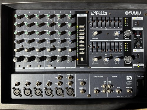 Yamaha emx66m powermixer - yamaha, –