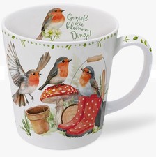 Tasse Sommer Rotkehlchen