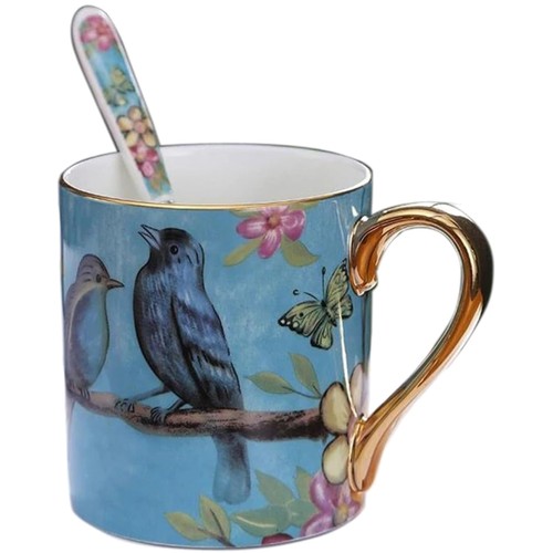 Kaffeetasse porzellan blau - kaffeetasse,