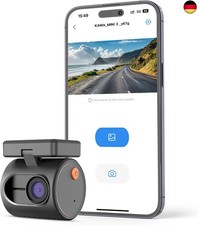 KAWA MINI 3 PKW DVR Dash Cam Video Recorder Emergency QHD 1296P 2K Auto