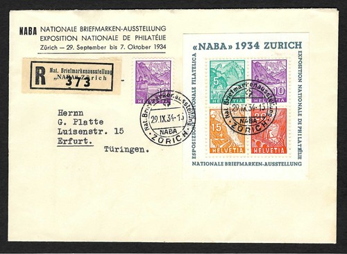 Schweiz naba 1934 - schweiz:,