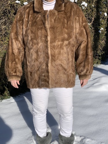 Pelzjacke bisam - pelzjacke,