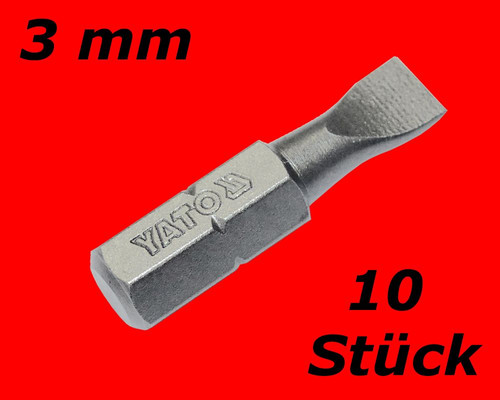 Profi schlitz bits 3 - x,