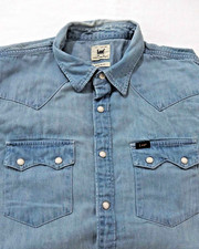 Lee Herren Jeans Hemd Größe