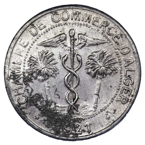 Algerien notmünze centimes - algerien, 10