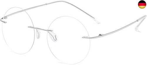 Lesebrille runde randlose - runde,
