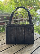Schwarze Damenhandtasche in