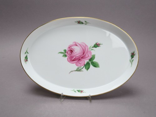 Meissen rote rose - meissen,