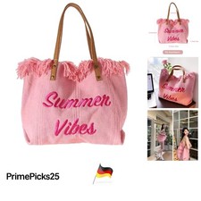 Strandtasche Damen Leinen