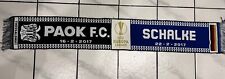 Paok Schalke Fanschal Gelsenkirchen 04 Schal Spielschal Kaskol Thessaloniki 