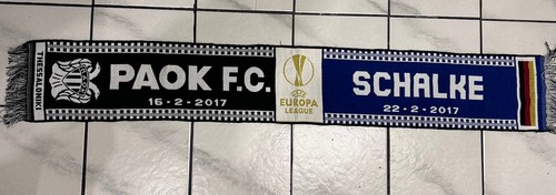 Paok schalke fanschal - paok,
