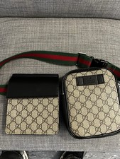 Gucci Doppel Bauchtasche GG