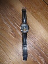 Damen Uhr KRAFT UK-100 Automatikuhr Lederarmband schwarz TOP