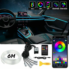 6M RGB LED Car Interior Fiber