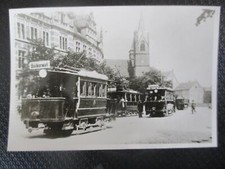 (2844A) Älteres Foto Strassenbahn, Erfurt, 8 x 5,5 cm 