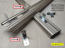 Stahlklammer Winkel Griffmulde Griffleiste Grifflosküche Alno SieMatic Rotpunkt 