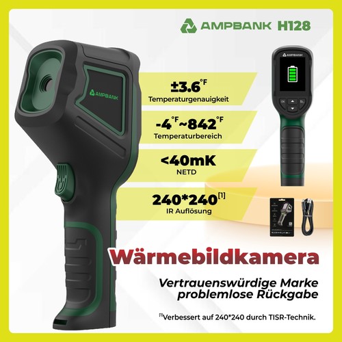 H128 wärmebildkamera 24h akku - 24h,