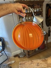 Vintage orange Kunststoff Mond
