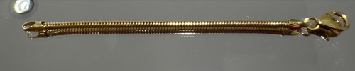 Schlangenkette gold 333 - schlangenkette,