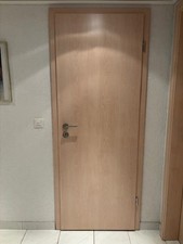 Zimmertür mit Zarge Dekor