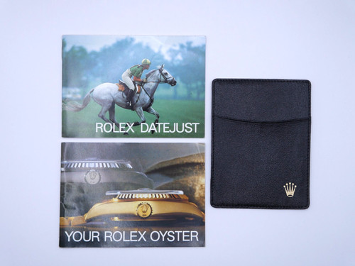 Rolex datejust booklet - -,