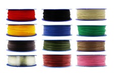 3D Drucker 1kg Filament Rolle PLA 1,75mm Schwarz Transparent Gelb Rot B-Ware