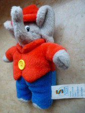 Benjamin Blümchen (14 cm) Kuscheltier Stofftier Elefant Plüschfigur (42405)