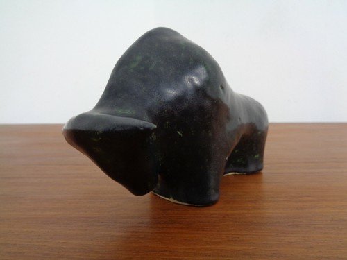 Mid century ceramic - bull, 1960s