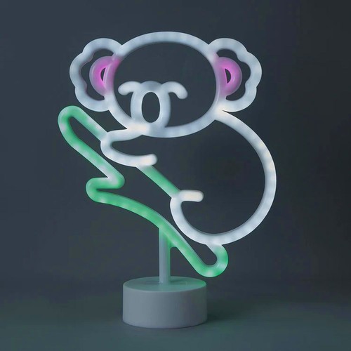 Neon led licht koala - koala, tiere