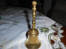 Messingglocke, Weihnachtsmannglocke, schöner , heller Klang