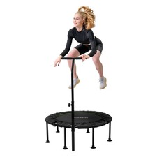 Fitness Trampolin mit Griff