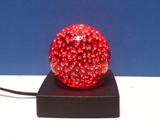 Lampe kugel glaslampe rund - glaslampe, rot