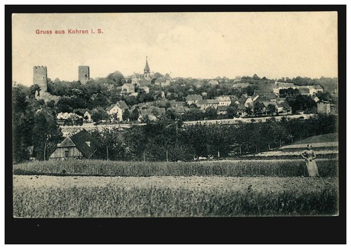 Gruss aus kohren in - ak,