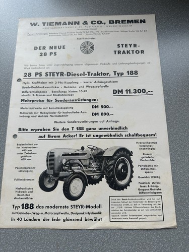 Org steyr schlepper prospekt - org.,