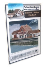 + KARTONMODELLBAU Bahnhof