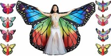 Isis Wings Schmetterling Flügel Bauchtanz Belly Dance Fasching Karneval Schleier