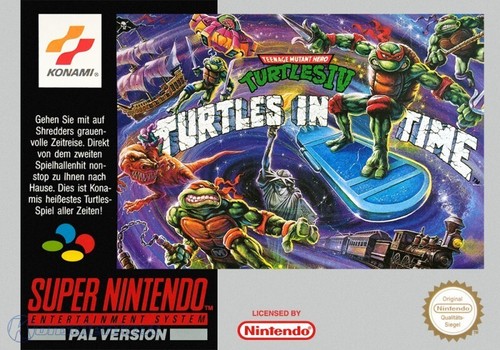 Snes teenage mutant ninja - -,
