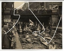 Orig Vintage Presse Foto Olympia Berlin 1936 Kajak Einer 23x18cm olympic photo