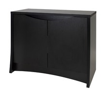 Fluval Flex Aquarienschrank - Farbe: Schwarz - 83x39,2x69,3cm - mit Tür