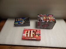 Konvolut 8 Stück Musikkassetten MC  unbenutzt noch mit Folie BASF Maxel ,SONY HF