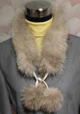 Pelzkragen Stola Loop Echtfell