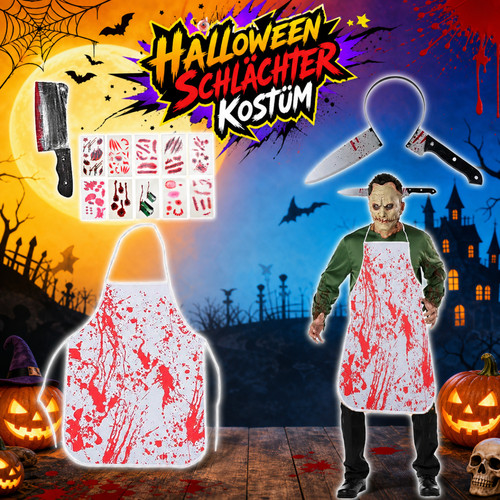 Metzger kostüm halloween - metzger,