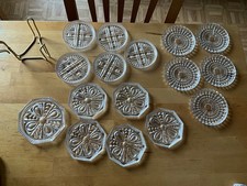 Untersetzer,Glas,Kristall,alt