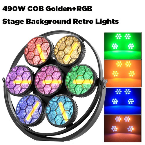 490w cob par strahler 198led - par, +198led